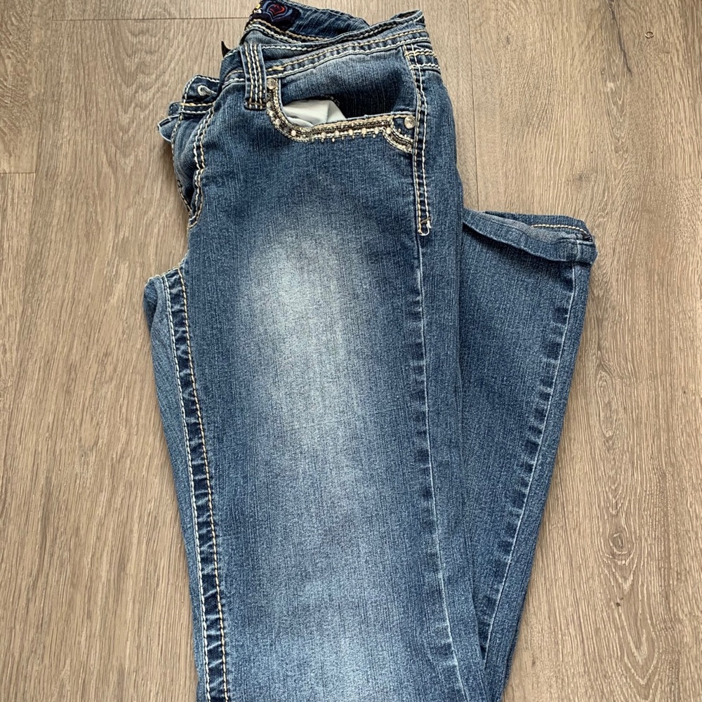 Angels lowrise bootcut jeans